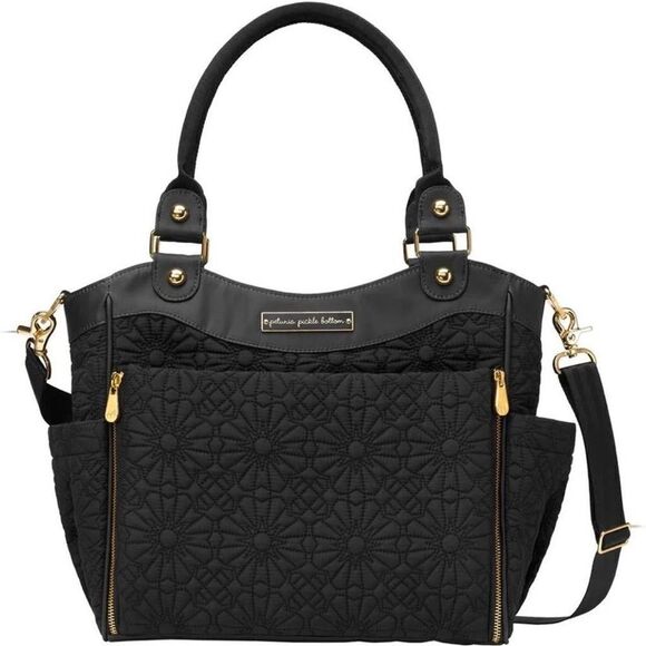 Petunia Pickle Bottom Diaper Bag Black - Picture 1 of 14